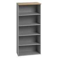 Sylvan Tall Bookcase Unit Beech Self Assembly Required