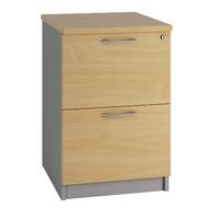 Sylvan 2 Draw Filing Cabinet Beech Professional Assembly Included