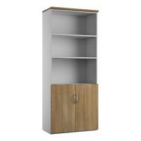 Sylvan 2 Door Combination Cupboard Walnut Self Assembly Required