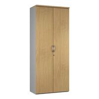 Sylvan 2 Door Tall Storage Unit Beech Self Assembly Required