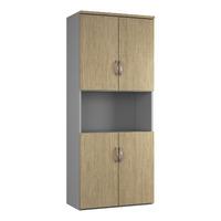 sylvan 4 door combination cupboard beech self assembly required