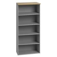 Sylvan Tall Bookcase Unit Beech Professional Assembly Included