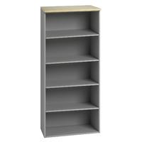 sylvan tall bookcase unit maple self assembly required