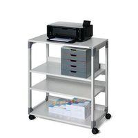 SYSTEM MULTI-FUNCTION TROLLEY 88 WITH 4 LEVELS - GREY