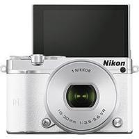 System camera Nikon 1 J5 incl. 1 Nikkor VR 10-30 mm 20.8 MPix White Wi-Fi