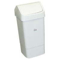 SYR Swing Lid Bin White