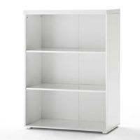 Sydney Small Shelving Unit in High Gloss White