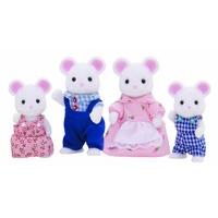 Sylvanian Families Mouse Family (White)