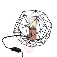 Synergy  table lamp with interesting design