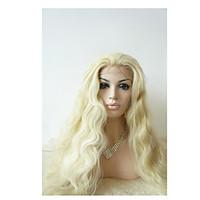 Sylvia Synthetic Lace front Wig Blonde Heat Resistant Long Natual Wave Synthetic Wigs