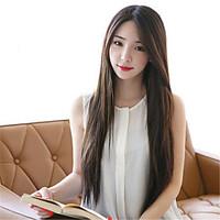 Synthetic Women Wig Korean Style Straight Heat Resistant Hair Wigs