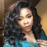 Synthetic L Part Wigs Curly Natural Black Color Top Quality Heat Resistant Synthetic Hair Wigs For Women