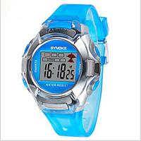 SYNOKE Kids\' Sport Watch Wrist watch Digital Watch Digital LCD Calendar Chronograph Water Resistant / Water Proof Alarm Luminous Plastic
