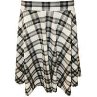 sydney tartan skater skirt white