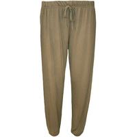 Sydni Tie Waist Harem Trousers - Mocha