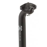 SystemEx Aluminum Seatpost Black (Various Sizes)