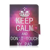 szkinston crown dont touch my pad case shockproof with stand sleep mag ...