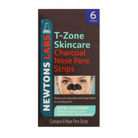 T Zone Skincare Charcoal Nose Pore 6 Strips