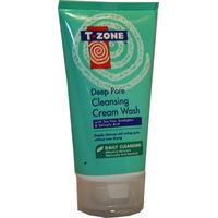 t zone deep pore cleansing cream wash 150ml