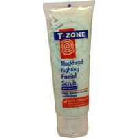 t zone blackhead fighting facial scrub