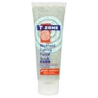 t zone blackhead fighting facial scrub 75ml