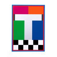 T - The Dazzle Alphabet By Peter Blake