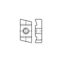 T-head bolt threaded plates M16 Steel zinc galvanized 50 pc(s) TOOLCRAFT 161574