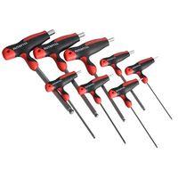 T Handle Ball Ended Hex Key Set of 8