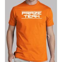 t-shirt top white on orange street