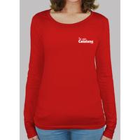 t shirt, long sleeve, red