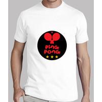 t shirt table tennis, white, top quality