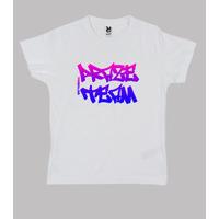 t-shirts street prazeteam purple / blue 1 white