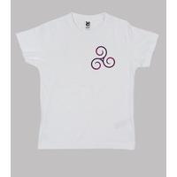 t-shirts fuschia triskel