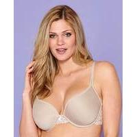 t shirt wired spacer bra natural