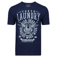 T-shirt in Dark Indigo - Tokyo Laundry