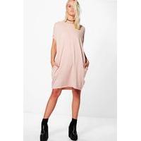 t shirt dress pink