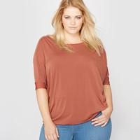 T-Shirt with Batwing Sleeves