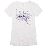 T-Shirt with Short Butterfly Sleeves