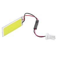 t10 festoon car motorcycle white 8w cob 5000 5500 reading light side m ...