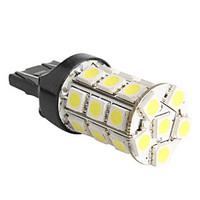 T20 Car White 5W SMD 5050 5800-6300 Turn Signal Light Brake Light