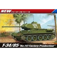 t3485 tank no 112 factory production 135 plastic kit by academy