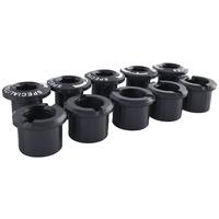 TA - Alloy Chainring Bolt/Nut Set (5) Black Double