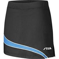 Table Tennis Clothing: Stiga Skirt Mercury - Black/Diva Blue Size XS