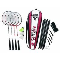 TALBOT attacker 4 player badminton set