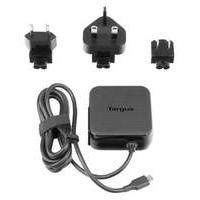 Targus Usb-c Ac Unniversal Mains Charger Black