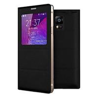 TAVT Slim Smart PU Leather Full Body Case with Stand for Samsung GALAXY Note4(Assorted Color)