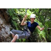 Tamarindo Combo Tour: Horseback Riding, Zipline, Rappel, Rock Climbing, Rafting and Hot Springs.