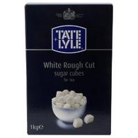 Tate & Lyle Rough Cut White Sugar Cubes - 1kg Box