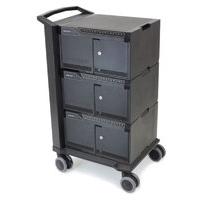 tablet management cart 48 with isi for ipad