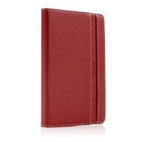 Targus Red Twill Kickstand Folio Protective Cover - Red - For iPad mini - Water and Stain-Resistant - Cover and Stand